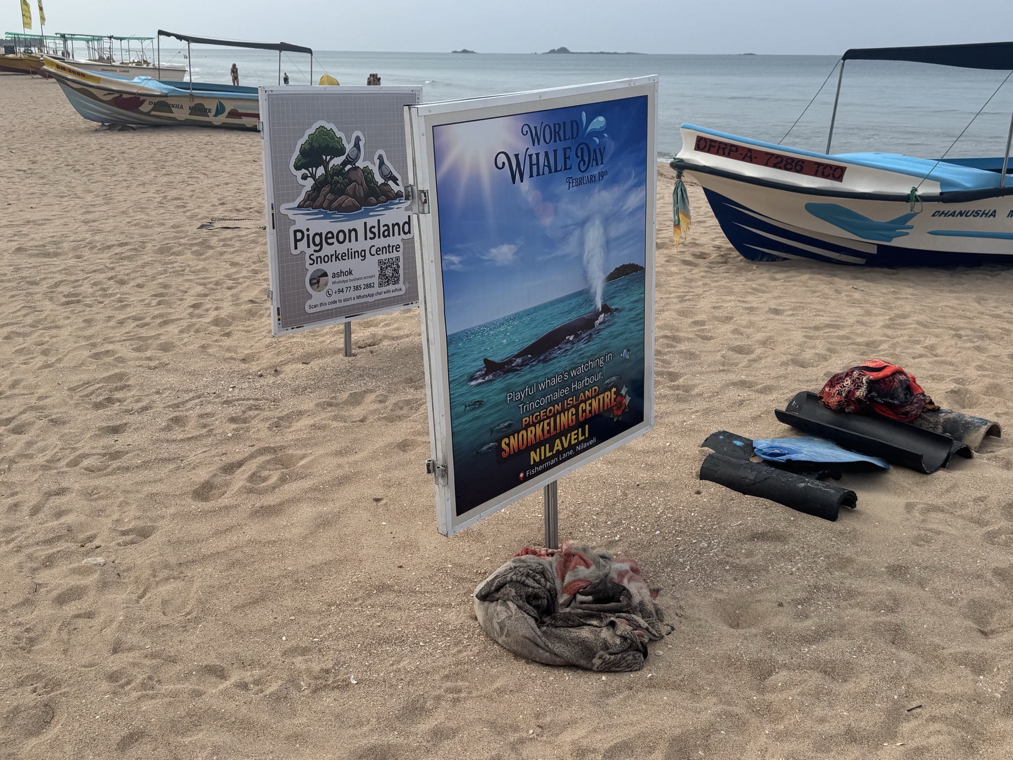 Pigeon Island advertisement